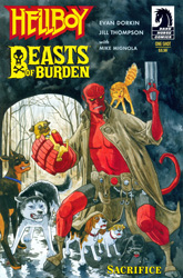Cover for Hellboy/Beasts of Burden One Shot